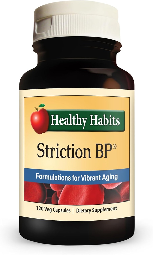 Healthy Habits StrictionBP Bottle 120 Veg Capsules
