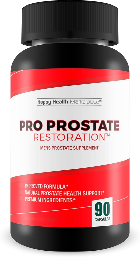 Pro Prostate Restoration - Our Best Natural Prostate Support Supplement for Men’s Health - Prostate Health Support - Our Best Prostate Supplements for Men Prostate Supplement for Men - Prostate Pills
