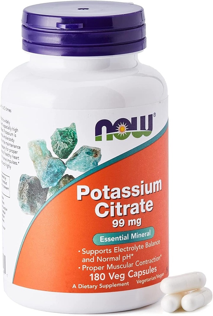 IKJ Potassium Citrate Capsules 99mg - 180 Capsules
