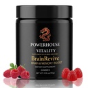 Brain Boost Energy and Focus Gummies - 60Pck Gluten-Free, Non GMO and Vegan Brain Health Supplements for Adults Supports Mental Clarity, Maintain Focus and Overall Brain Wellness