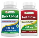 Best Naturals Black Cohosh 540 mg & Red Clover 430 mg