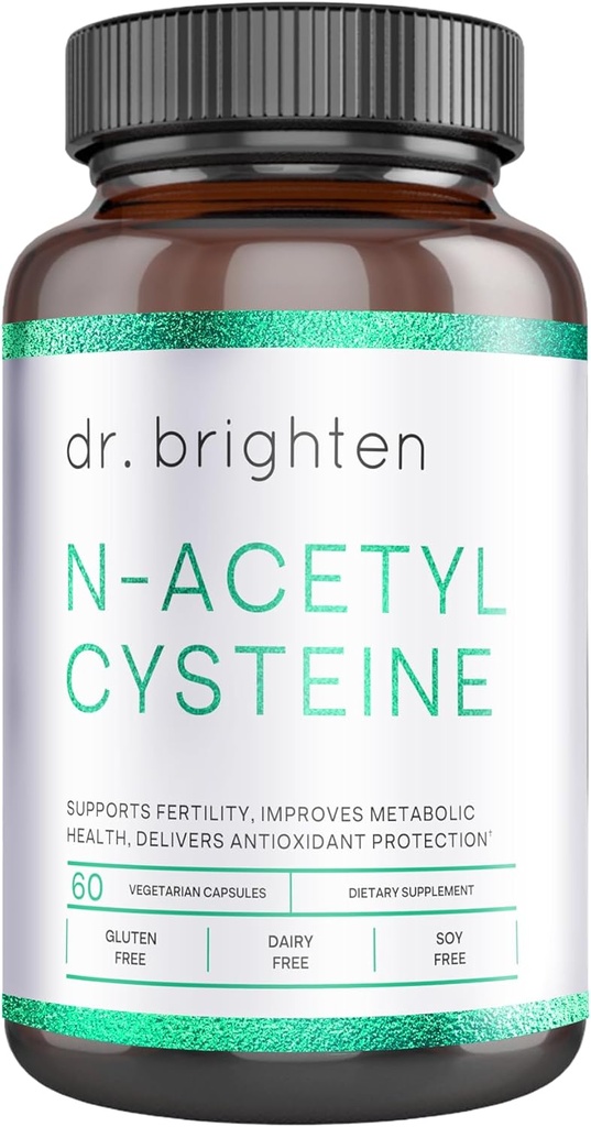 [BRSRAGL3BUHB6EY4] Dr. Brighten N-Acetyl-Cysteine (NAC) — 60 Capsules
