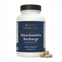 Rooted Miltivitamin with Brain Supplements for Memory and Focus | Energy Vitamins for Men and Women | Brain Health Support & Mental Clarity | Cognitive Booster | Mitochondria Recharge | 120 Capsules