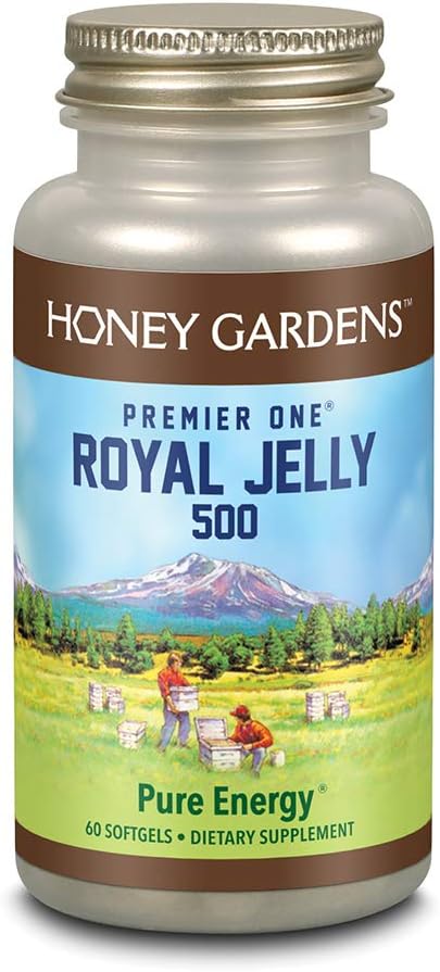 Honey Gardens Premier One Royal Jelly 500mg | 60 CT