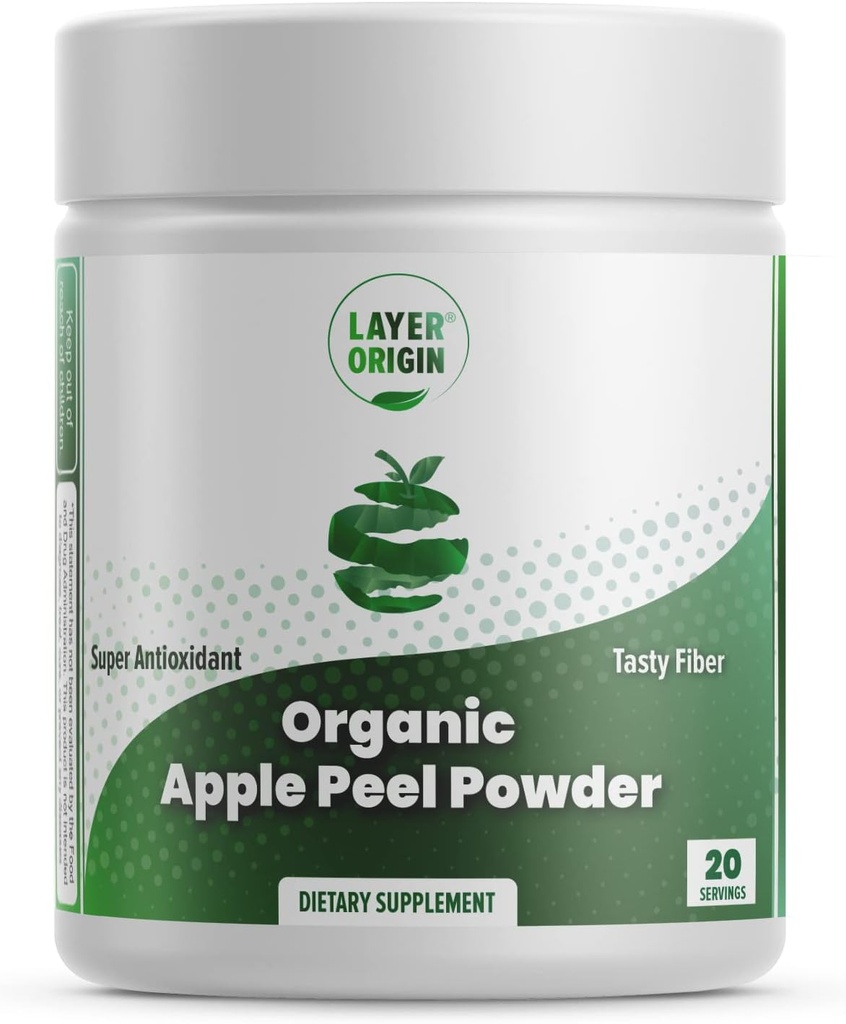 Layer Origin Organic Apple Peel Powder Boost Akkermansia and Bifidobacteria