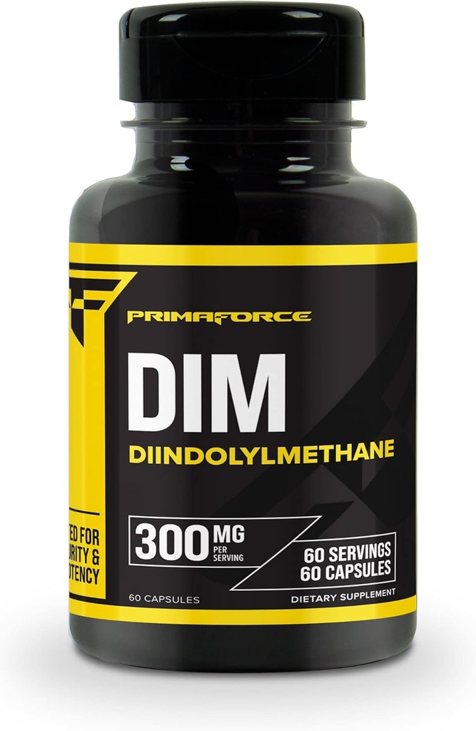 Primaforce DIM Supplement (Diindolylmethane) 300mg, 60 Capsules