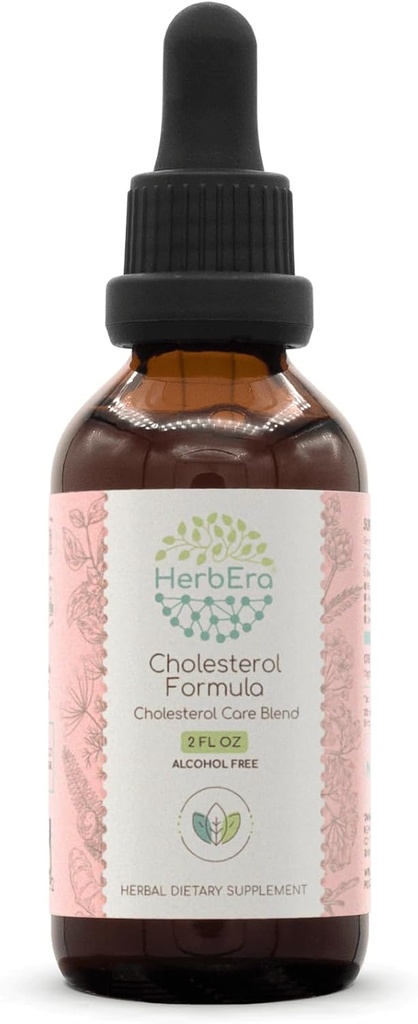 Cholesterol Formula B60 Alcohol-Free Extract Tincture: Artichoke Leaf, Hawthorn Leaf and Flower, Fennel Seed, Turmeric Root, Ashwagandha Root, Amla Berry. Cholesterol Care Blend 2 Fl Oz