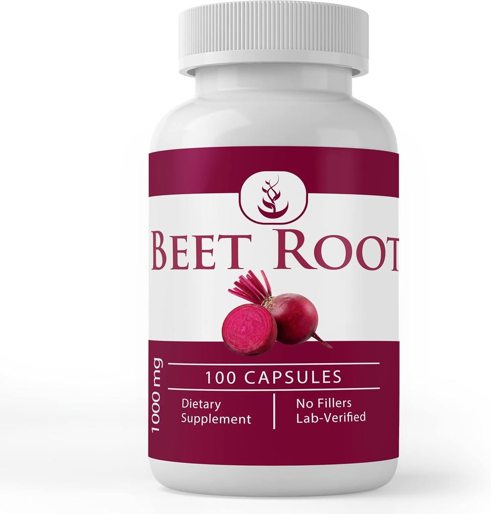 Pure Original Ingredients Beet Root, (100 Capsules) Always Pure, No Additives Or Fillers, Lab Verified