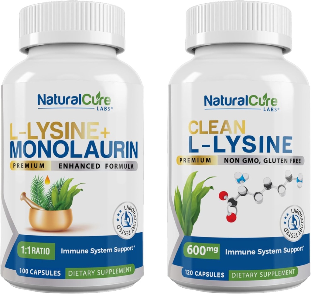 Bundle: L-Lysine + Monolaurin + Clean L-Lysine