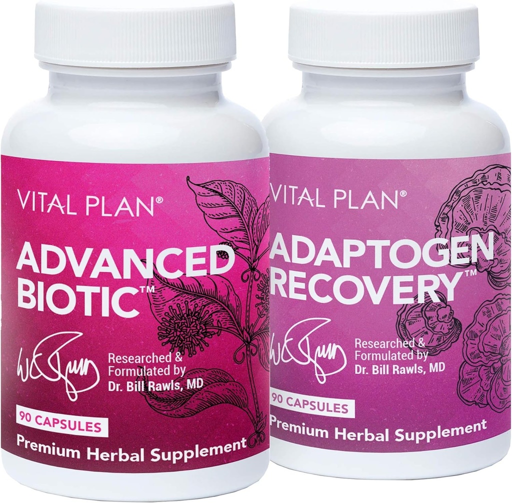 Immune Support Supplements by Dr. Bill Rawls – Immune Boost Bundle w/Japanese Knotweed, Cat’s Claw, Chinese Skullcap & Reishi Mushroom