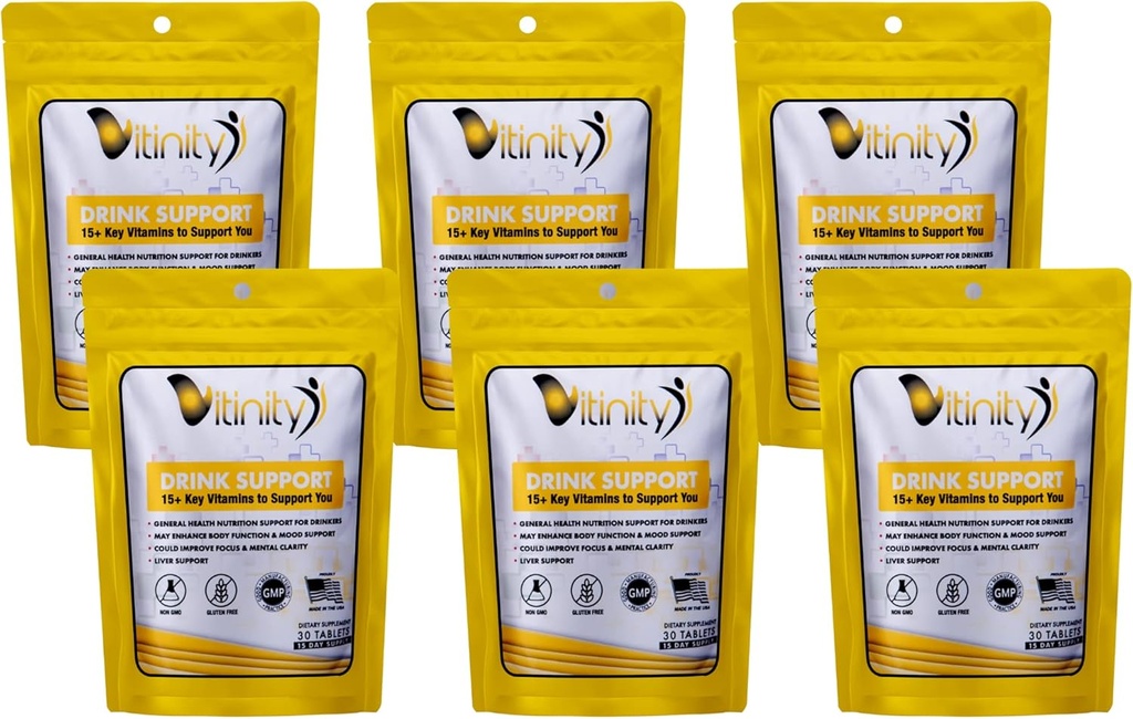 Anti Drink Liver Support Supplement-15+Key Ingredients for Craving Support,Liver Health,Kudzu, Milk Thistle,Holy Basil,DHM,All Natural Cleanse,Gradual Reduction,Nutrient Replenisher Tablets(90 Days)