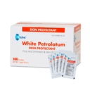 Globe (Box of 144 White Petrolatum Jelly for Dry or Cracked Skin, Soothing White Petroleum Jelly for Minor Skin Irritations, 5g Foil Packets, 144 Packets
