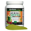 PH50 Whey Protein Greens Drink with Certified Organic Ingredients, 1.19 Pounds (540 Grams) 50 Superfoods with Digestive Enzymes, Natural Vanilla Flavor