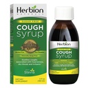HERBION Naturals Sugar Free Cough Syrup with Stevia 5 FL Oz, Relieves Cough and Soothes Sore Throat, Optimizes Immune, for Bronchial & Lung Function, Pack of 1