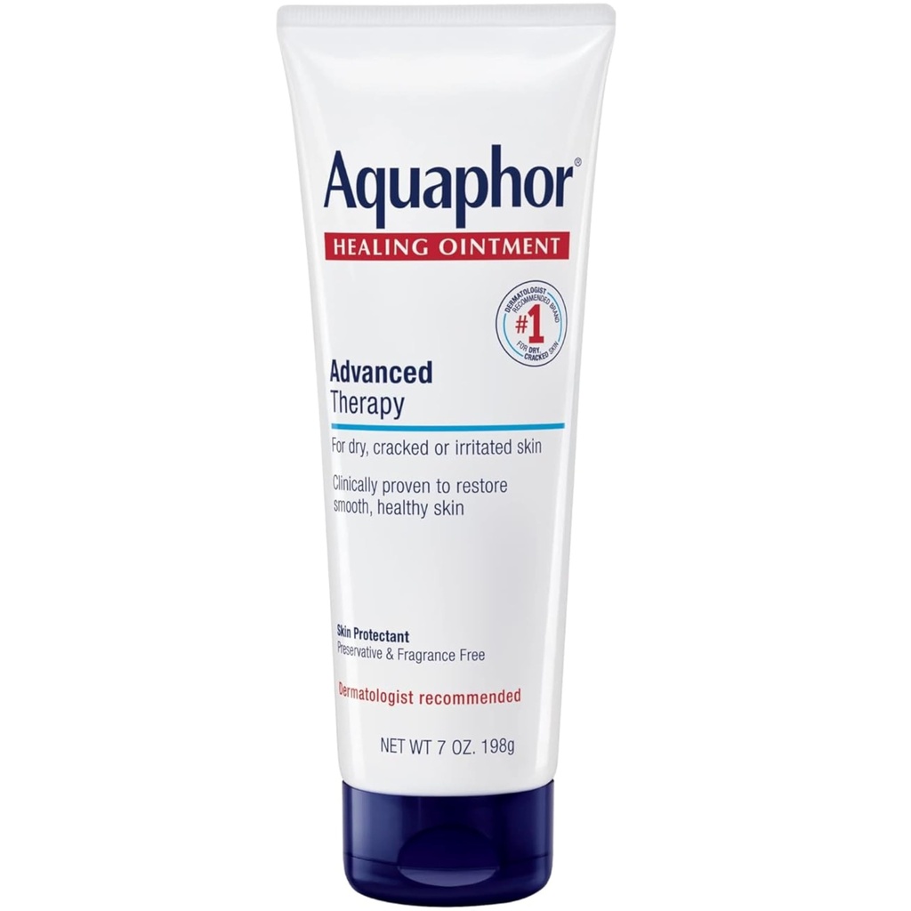 Aquaphor Healing Ointment 7 Ounce Advanced Therapy Tube (207ml) (6 Pack)