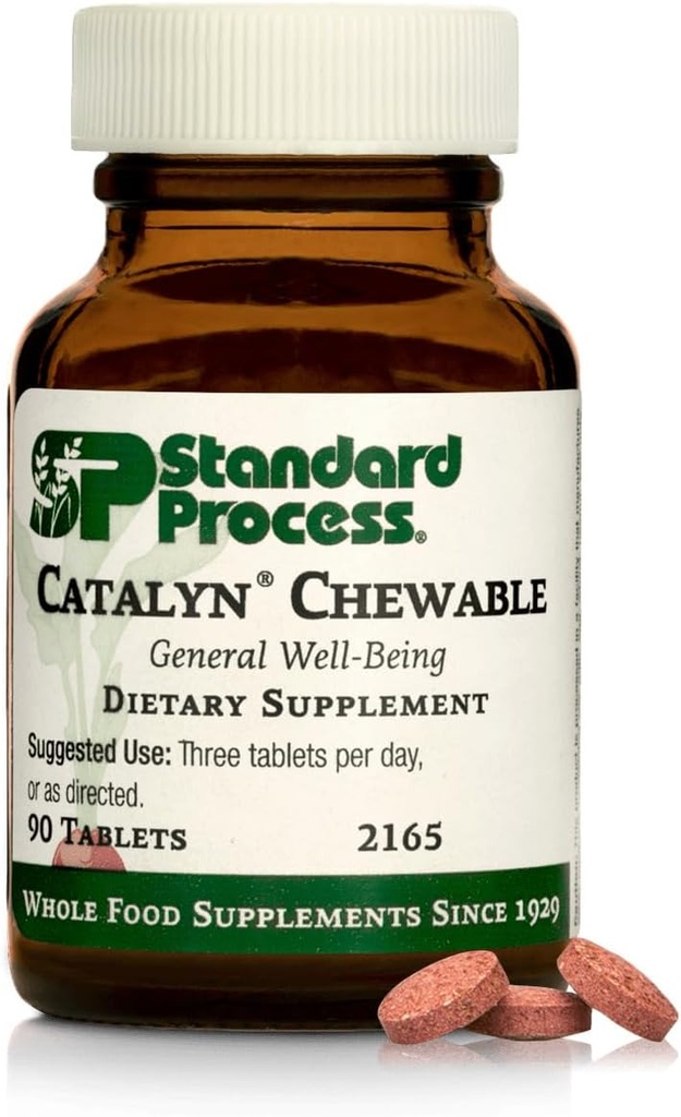 Standard Process Children's Wellness Chewable Bundle - Congaplex & Catalyn Supplement Kit - Immune & Cell Function Support Supplements - Nutritional Supplements for Overall Health