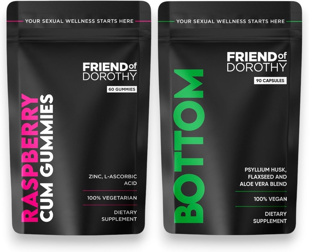 Digestive Wellness & Volume Bundle Improve Your Confidence for Bottoming and Increase Volume - 90 Fiber Capsules & 60 CM Gummies