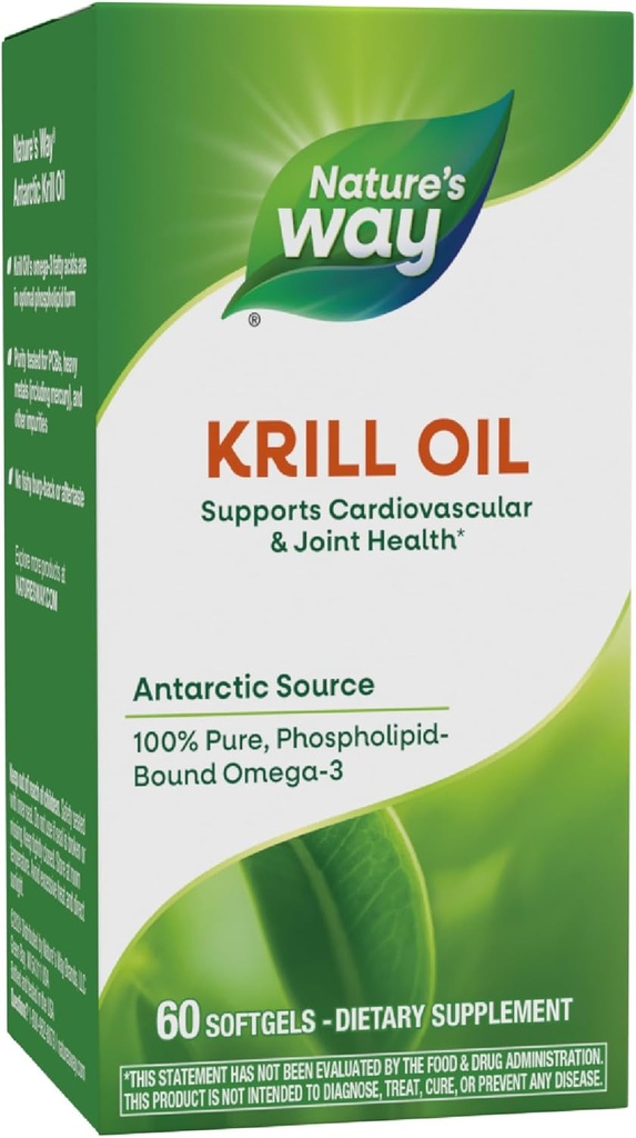 Nature's Way Krill Oil 100% Pure Krill Oil