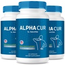 (3 Pack) AlphaCur Capsules, Alphacur for Neuropathy, All Natural AlphaCur Pills for Healthy Nerves, Premium Alpha Cur Pastillas, Review (180 Capsules)