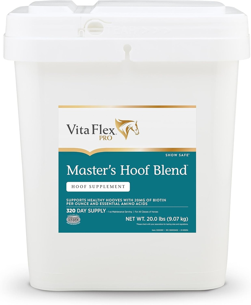 Pro Master's Hoof Blend Formula natural dark green 320 Day Supply 20 Pounds