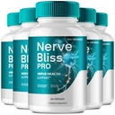 Nerve Bliss Pro Capsules, Nerve Bliss for Neuropathy Advanced Nerve Health Supplement Pills - Maximum Strength, All Natural Healthy Circulation & Stable Levels, NerveBlissPro Reviews (5 Pack)