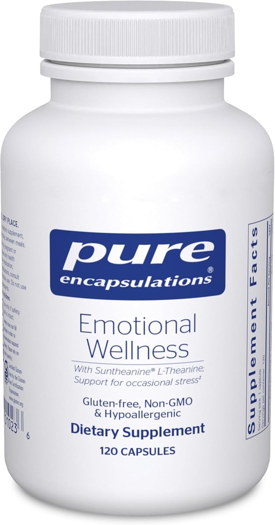 Pure Encapsulations Emotional Wellness | Support for Occasional Stress* | 120 Capsules
