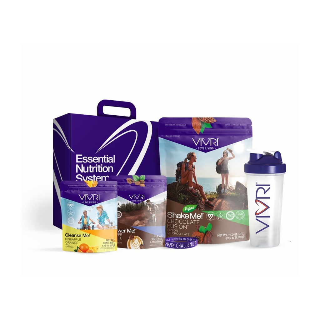 VIVRI 10 Day ENS Challenge | Shake Me! Vegan Chocolate Fusion | Power Me! Caffe Latte | Cleanse Me! Pineapple Orange | Meal Replacement & Protein Powder Shake | Detox & Energy Drink Mixes