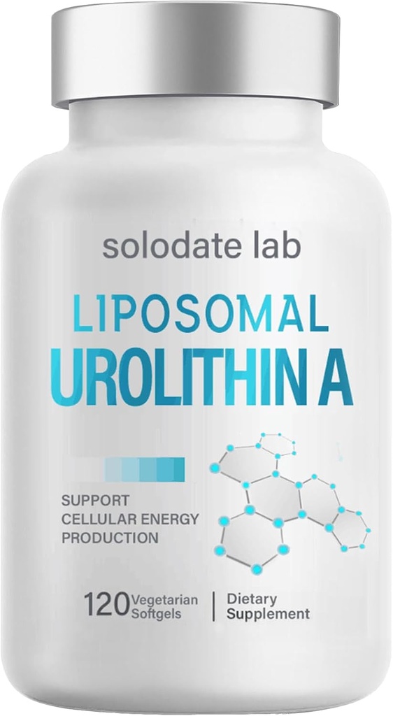 Urolithin A Supplement 1000mg, Healthy Aging, Antioxidants and Mitochondrial Support, 120 Capsules