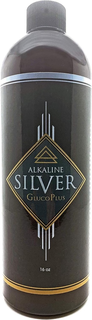 Silver GlucoPlus - Colloidal Silver Hydrosol in an Alkaline Base