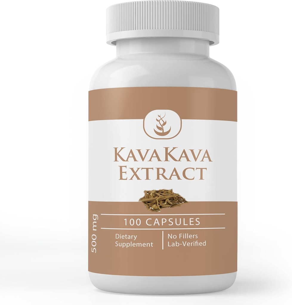 [BRSW2YIHOYGQ2CT3] PURE ORIGINAL INGREDIENTS Kava Kava Extract, (100 Capsules), No Additives Or Fillers, Lab Verified