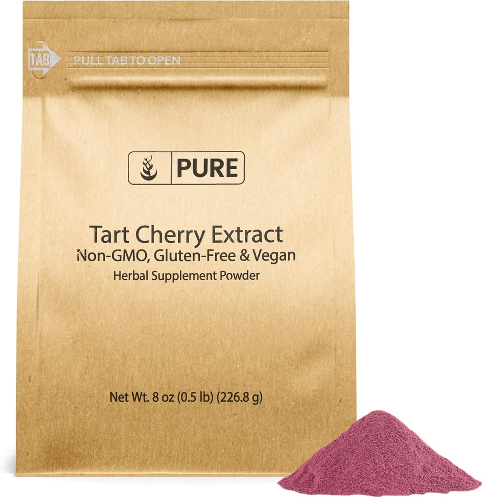 [BRSWGBICORYRQYDH] Pure Original Ingredients Tart Cherry Extract (8oz), Non-GMO, Herbal Supplement