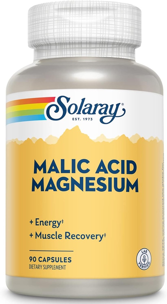 Solaray Malic Acid with Magnesium | 90 CT