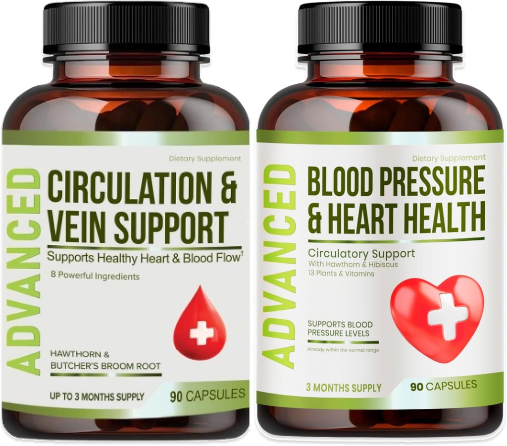 NutraPro Heart Health Blood Pressure Support Supplement - Support Blood Pressure & Healthy Circularity