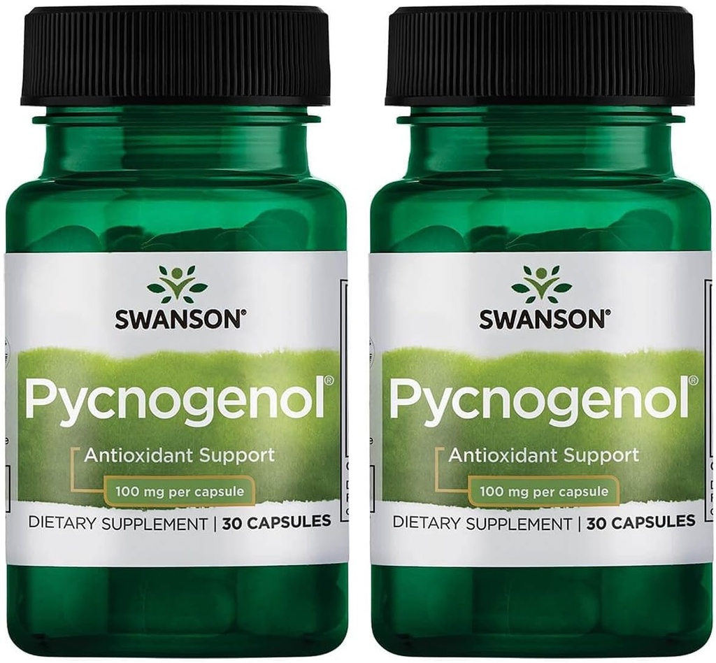 Swanson Ultra Pycnogenol 100 Milligrams 30 Capsules 2 Pack