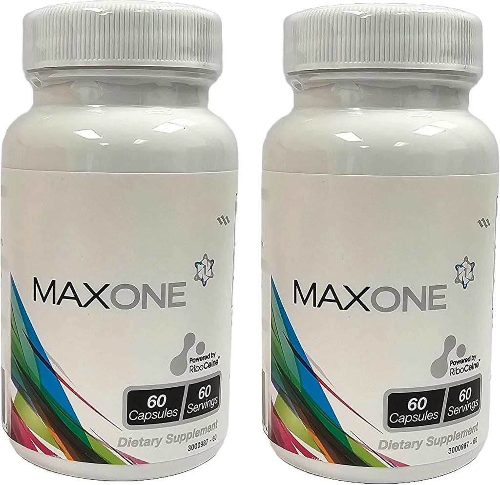 Max One, Focused Riboceine Supplementation, 60 Vegetable Capsules, 30 Servings (Pack of 2)