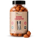 TruHeight Kids Bone Growth Gummies (Strawberry, Ages 2+) Tall Nutrition for Natural Growth for Kids & Toddlers - Vitamin D, Calcium, K, Magnesium Multivitamin, Bone Strength Vitamins, D3 K2, Taller