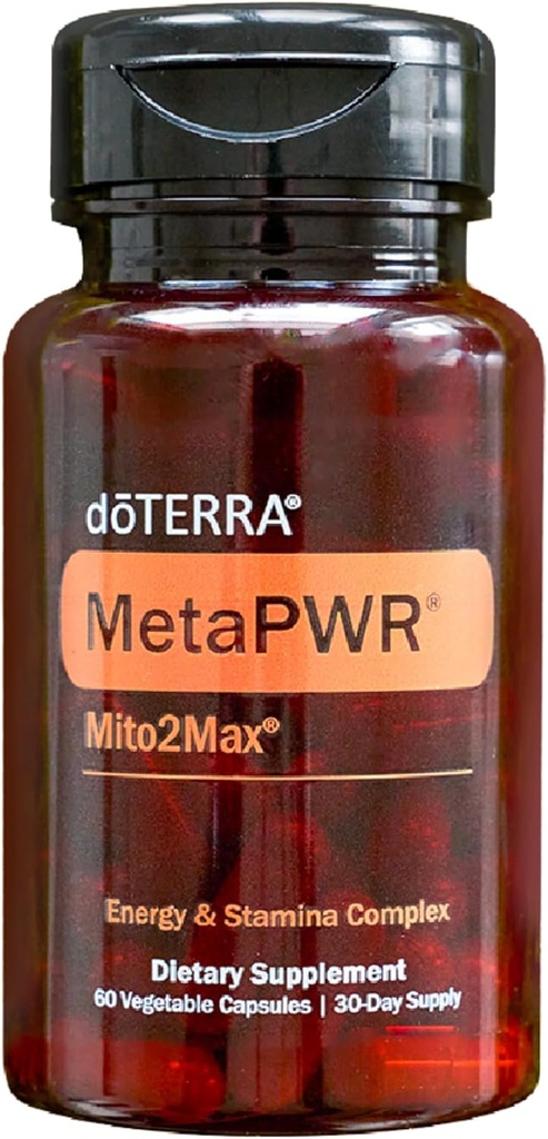 doTERRA MetaPWR Mito2Max Energy Supplement - 60 Capsules