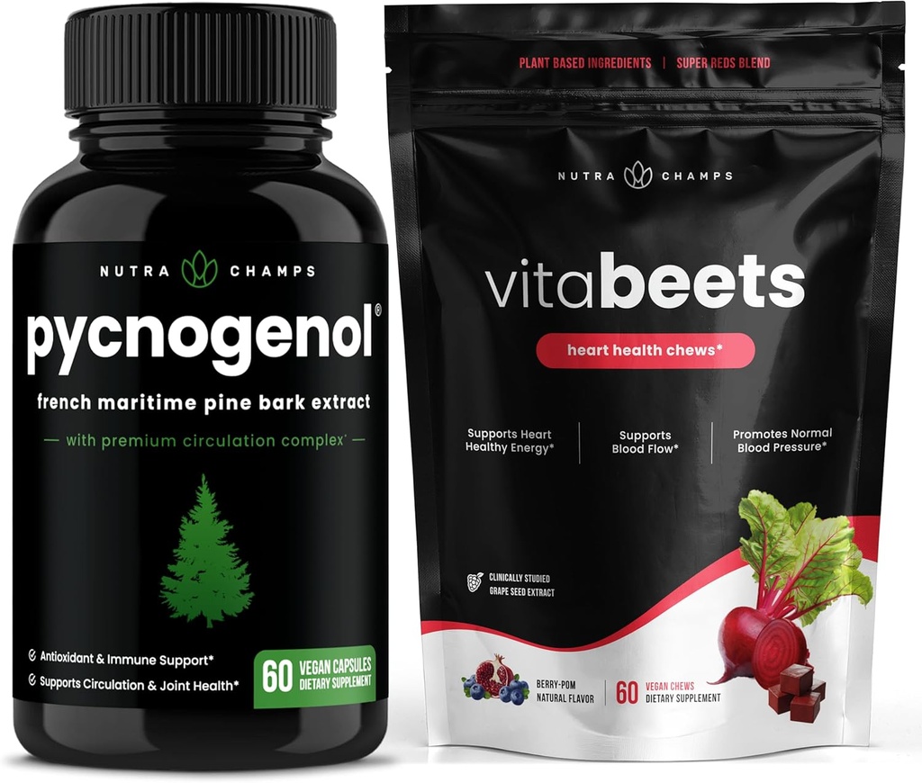 NutraChamps Pycnogenol & Beet Chews