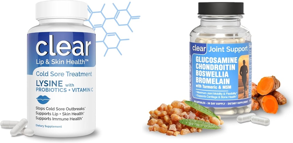 Cold Sore Treatment & Joint Support Supplement - Value Set