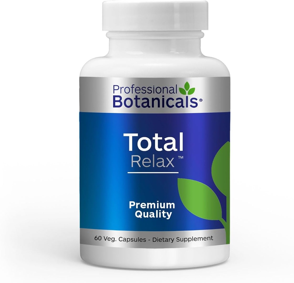 Total Relax Magnesium Supplement for Muscle Tension and Relaxation - 60 Vegetarian Capsules