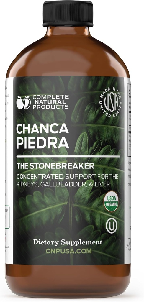 Organic Chanca Piedra Concentrate & Extract 16oz - Phyllanthus Niruri - Natural Liquid Stone Breaker & Crusher Tincture
