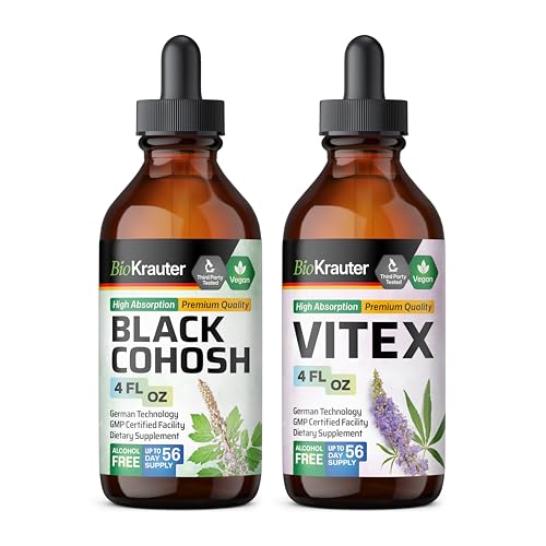 Black Cohosh Tincture 4 Fl. Oz. & Vitex Tincture 4 Fl. Oz.