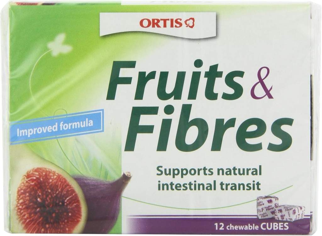 Ortis - Digestive Health - Fruits & Fibres - Easy - 120g