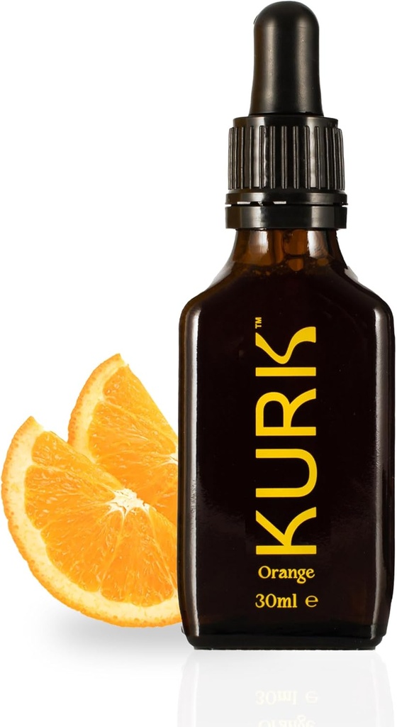 High Strength Liquid Curcumin Oil from Turmeric | Advanced Absorption Technology | 1000x More Absorbent Than Powders & Capsules - Orange 1 Fl Oz (30ml)