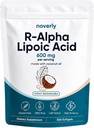 R-Alpha Lipoic Acid 600mg for Neuropathy, Nerve Formula Pure R-Form Softgels with Coconut Oil, Antioxidant Support for Nerve, Energy & Cellular Health