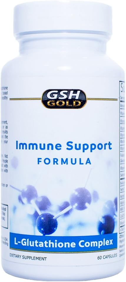 GSH Gold - Reduced Glutathione Complex - Made in USA - Formulated for Optimal Absorption - Immune Support Formula