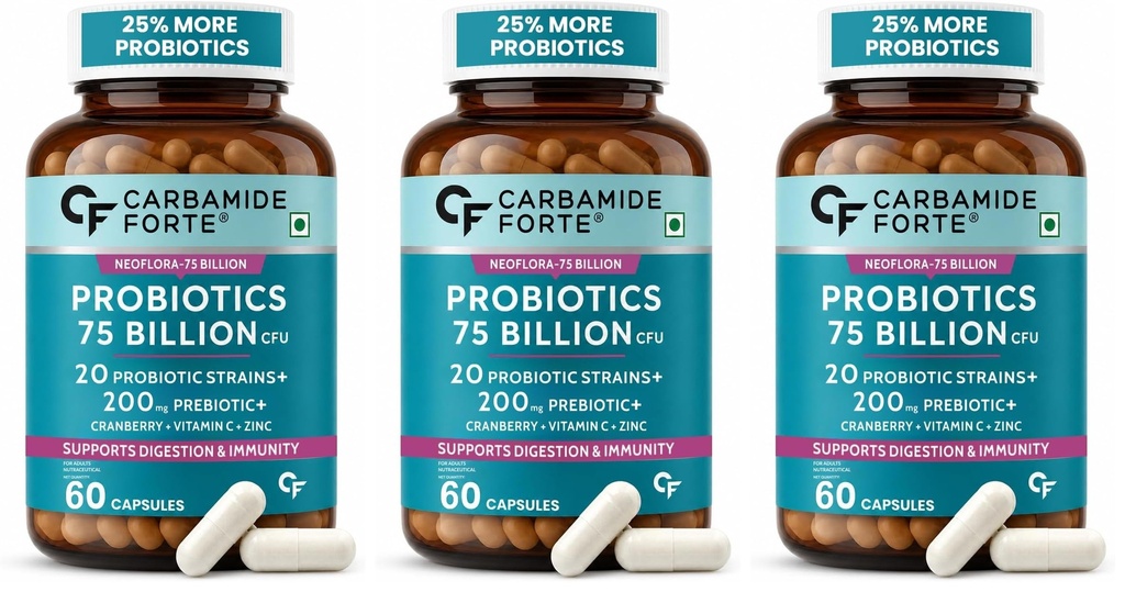 Carbamide Forte Neoflora 75bn 60 (Pack of 3)