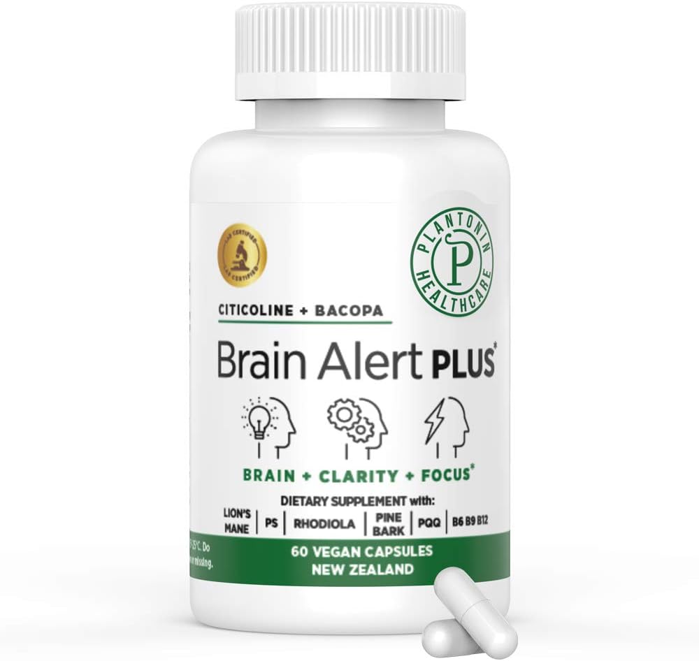 Brain Alert with Citicoline and Bacopa Monnieri