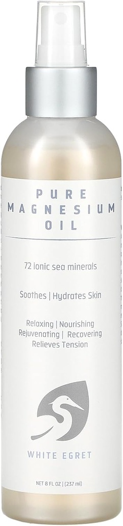 White Egret Earomatherapy Pure Magnesium Oil