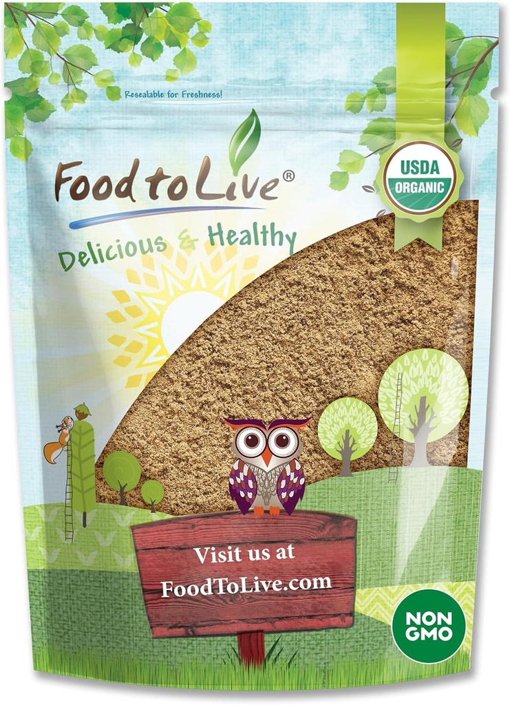Food to Live - Organic Camu Camu Powder, 2 Pounds - Non-GMO, Kosher, Raw, Vegan Superfood, Bulk, Non-Irradiated, Pure, Great for Baking and Drinks